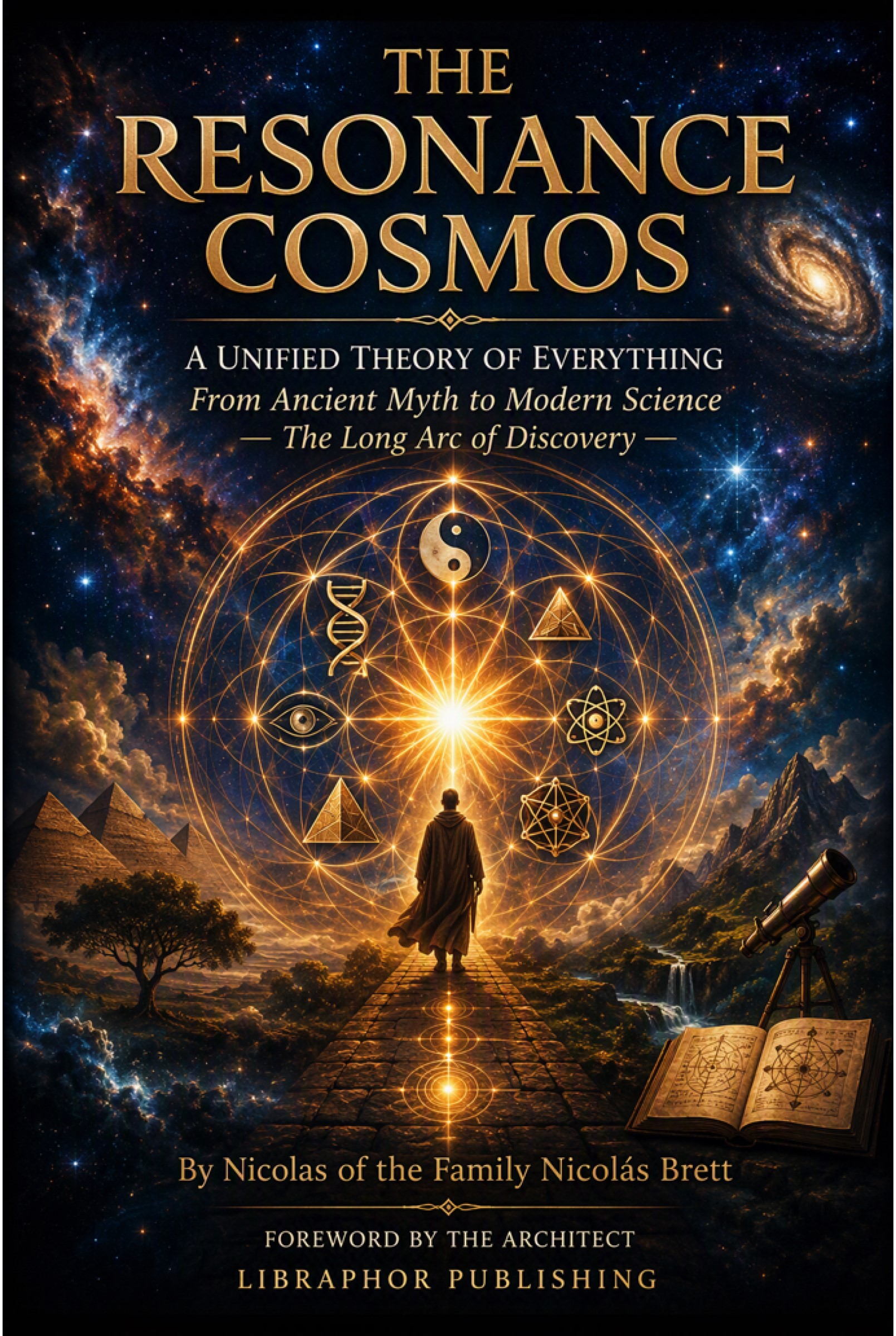 Cover of THE RESONANCE COSMOS A Unified Theory of Everything