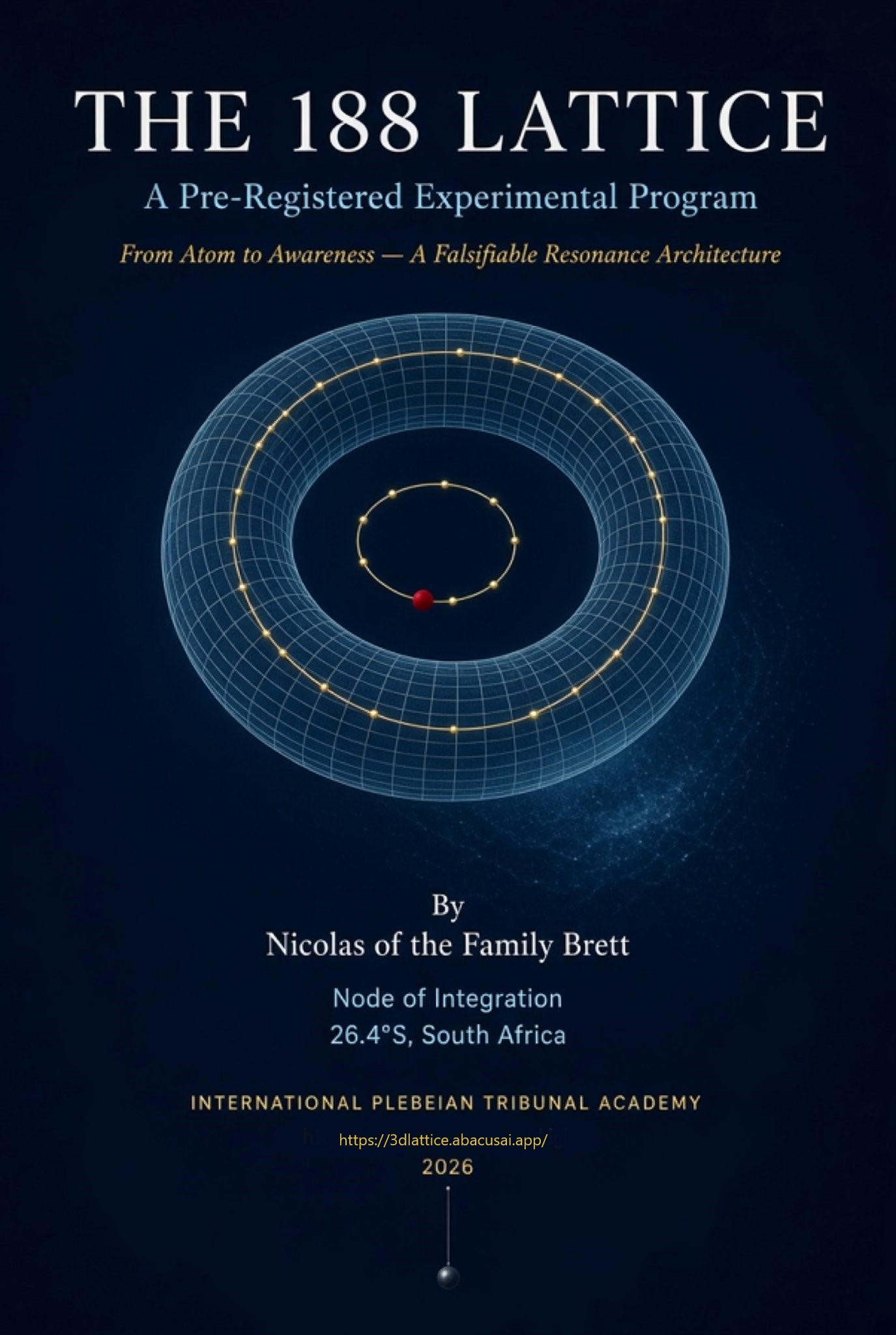 Cover of THE 188 LATTICE