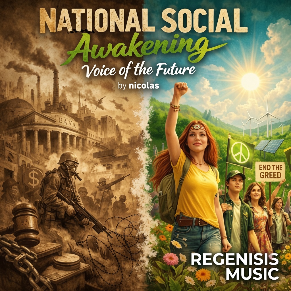 NATIONAL SOCIAL AWAKENING - Voice Of The Future background